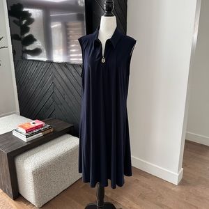 ANNE KLEIN DARK BLUE DRESS